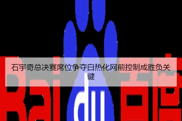 石宇奇总决赛席位争夺白热化网前控制成胜负关键